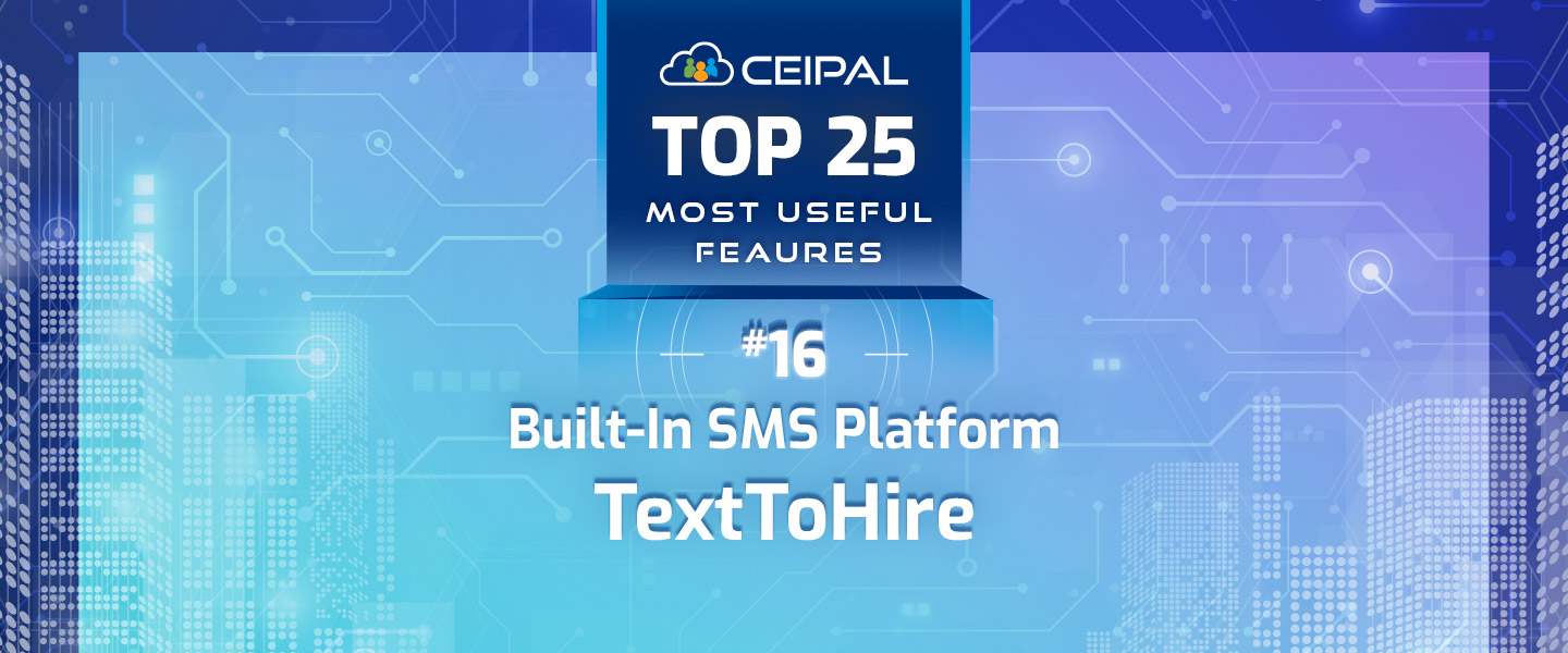 Ceipal’s Built-In SMS Platform