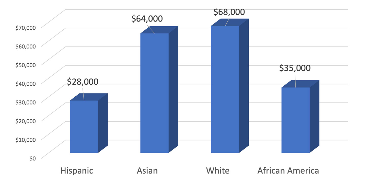 Wage Disparity By Ethnicity