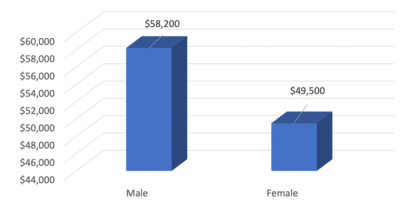 Wage Disparity By Gender