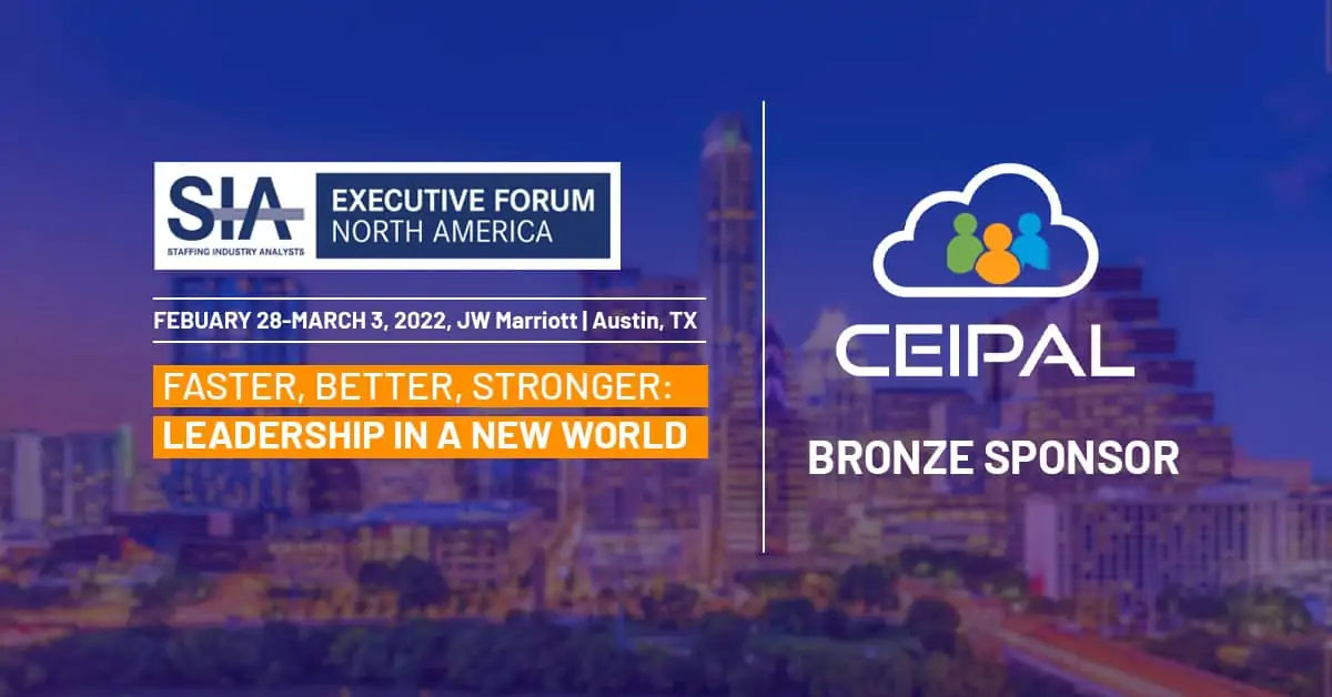 Ceipal to Demonstrate AI-Powered Talent Management, CRM, and DEI Technology for Staffing Professionals at SIA’s Annual Executive Forum