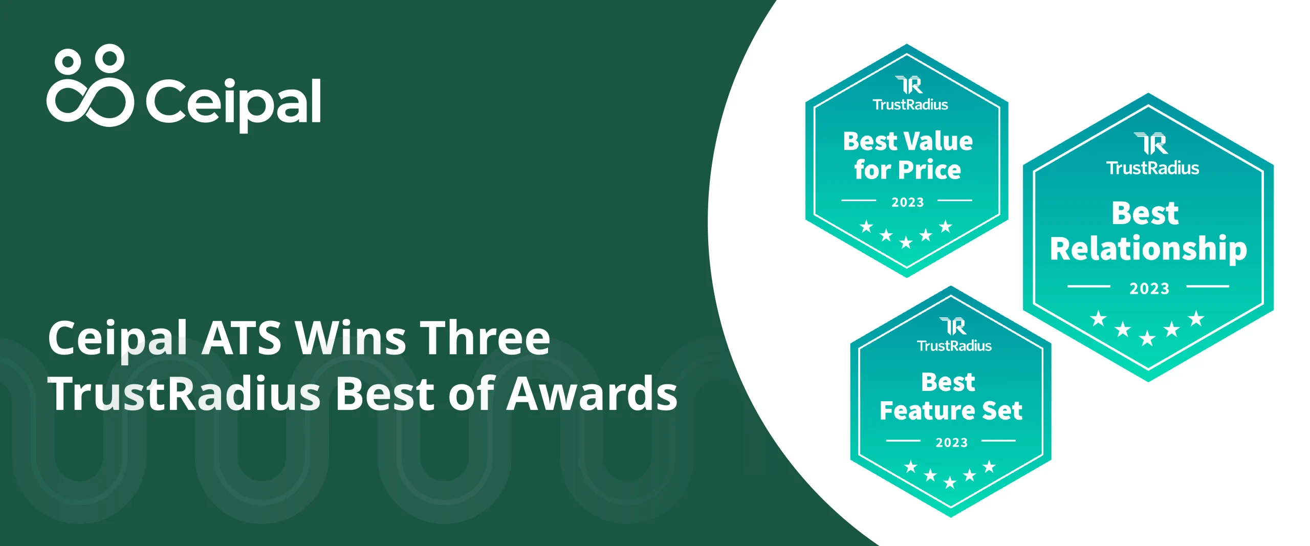 Ceipal’s Applicant Tracking System Wins Three TrustRadius 2023 Best of Awards￼