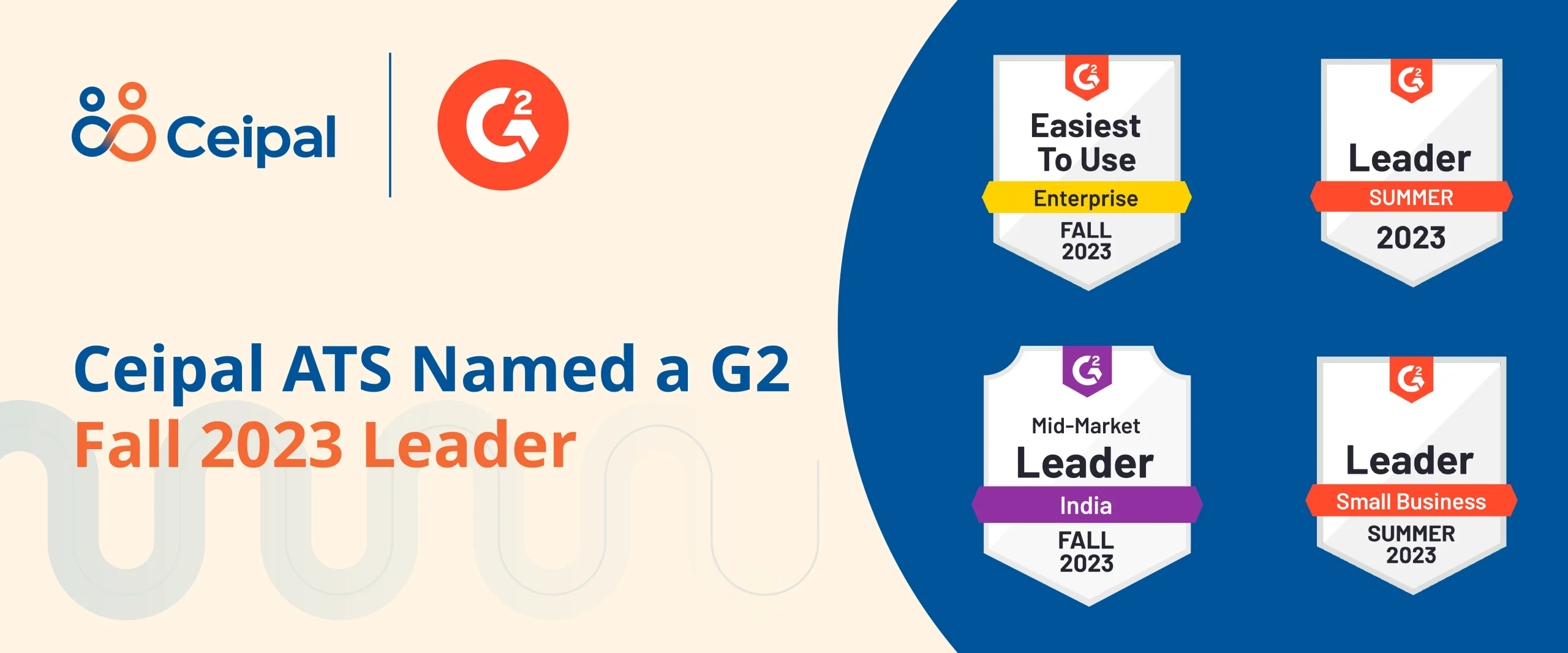 Ceipal’s Applicant Tracking System Named a “Leader” in G2’s Fall 2023 Report￼
